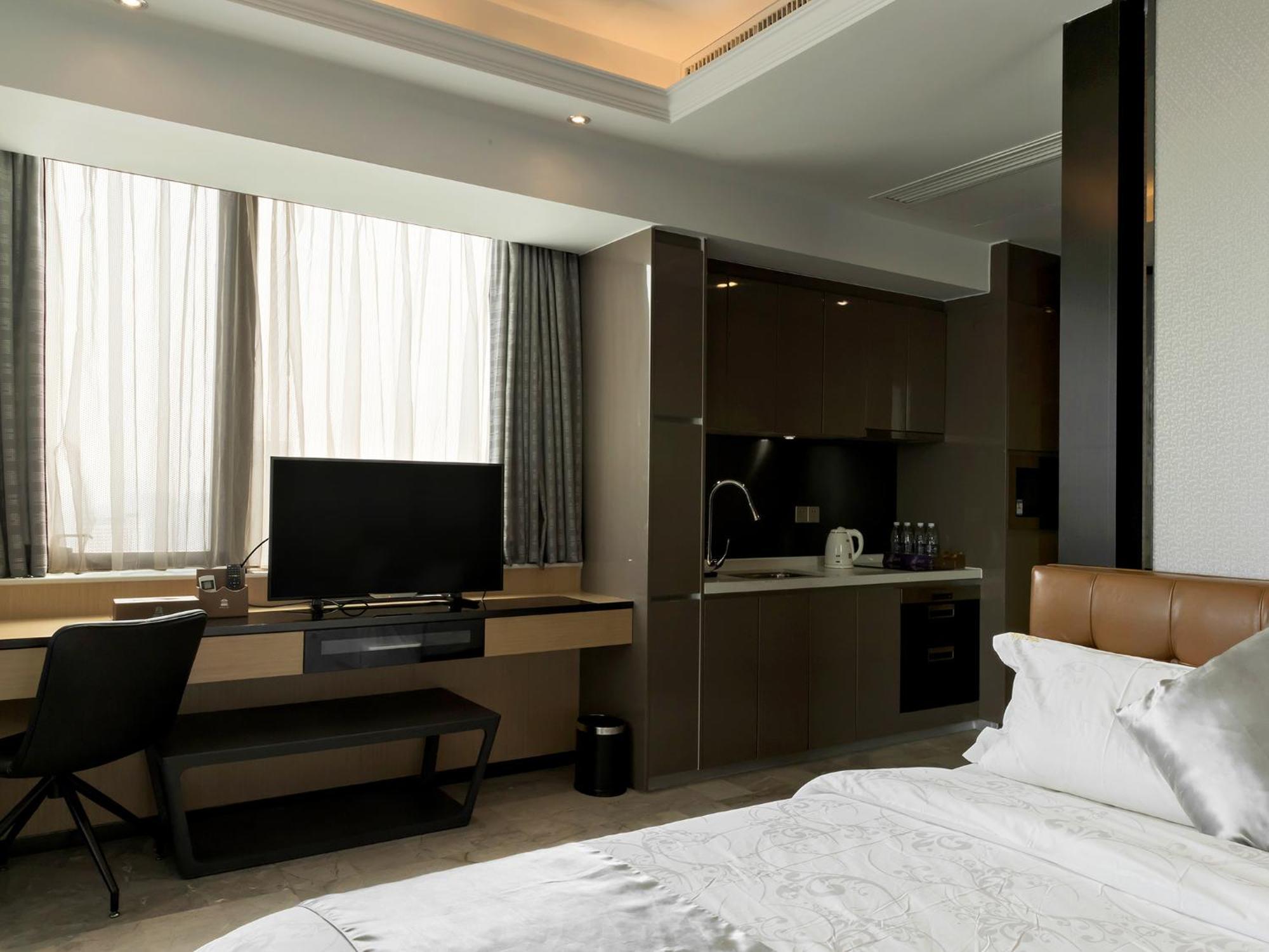 גואנגג'ואו Pengman Beijing Rd. A-Mall Apartment חדר תמונה