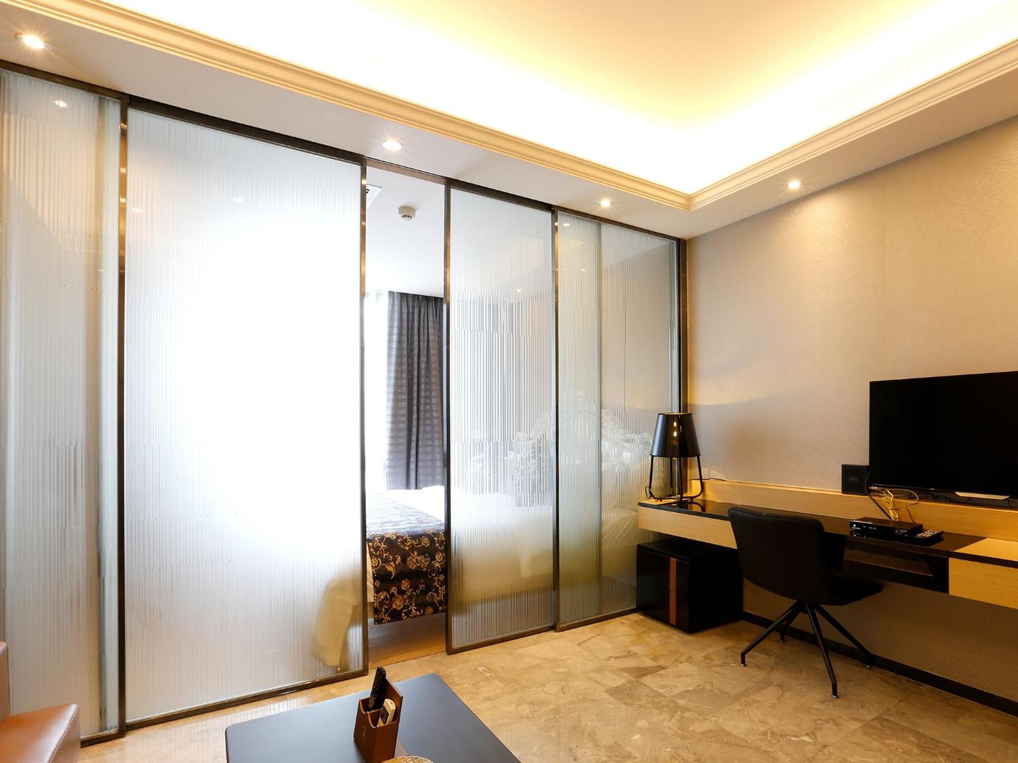 גואנגג'ואו Pengman Beijing Rd. A-Mall Apartment חדר תמונה