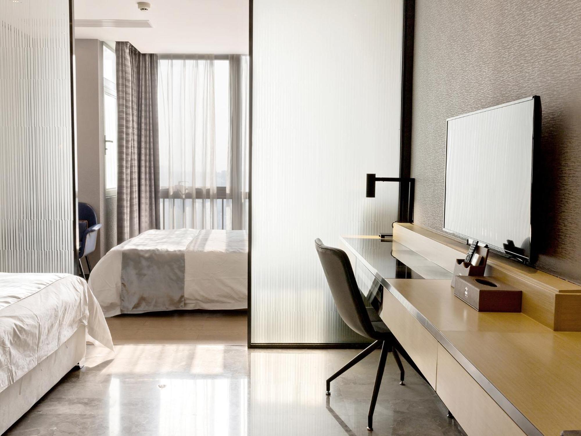 גואנגג'ואו Pengman Beijing Rd. A-Mall Apartment חדר תמונה