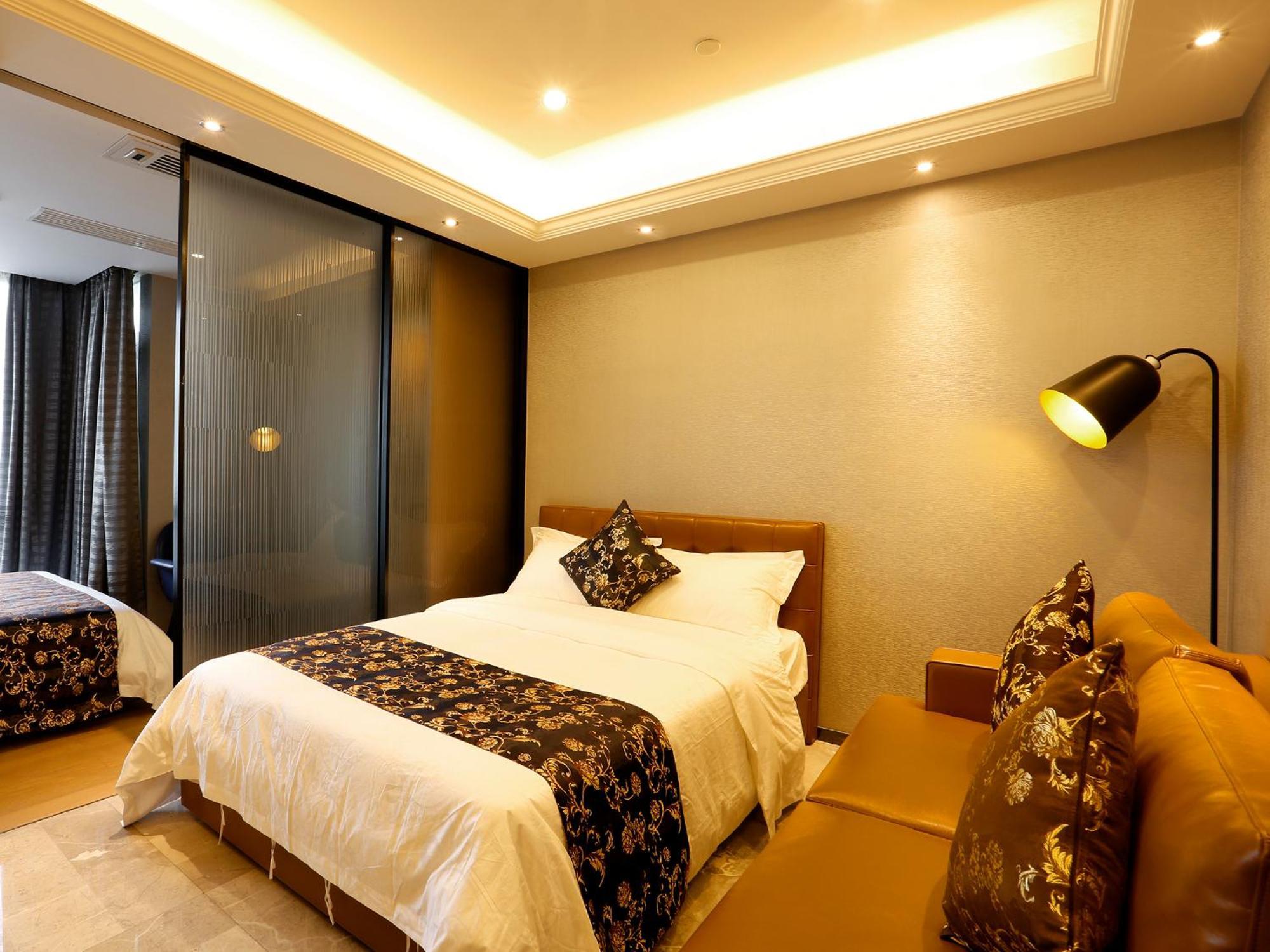 גואנגג'ואו Pengman Beijing Rd. A-Mall Apartment חדר תמונה